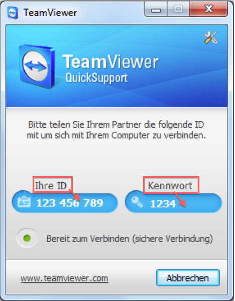 Teamviewer-connect
